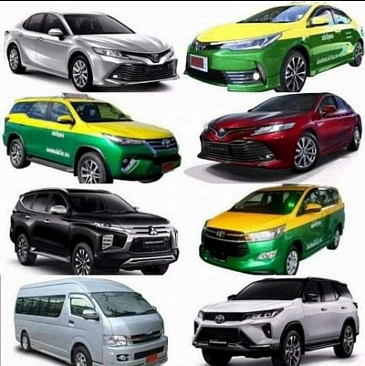 รถยนต์รับจ้าง0966983673